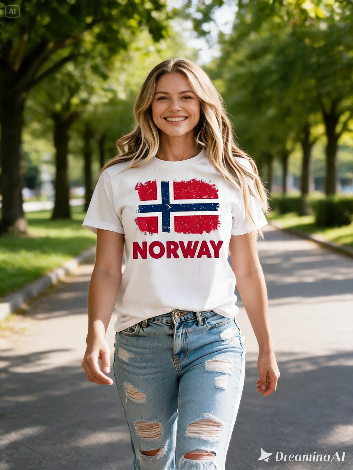 Polo Bandera Noruega